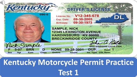 motorcycle license ky permit